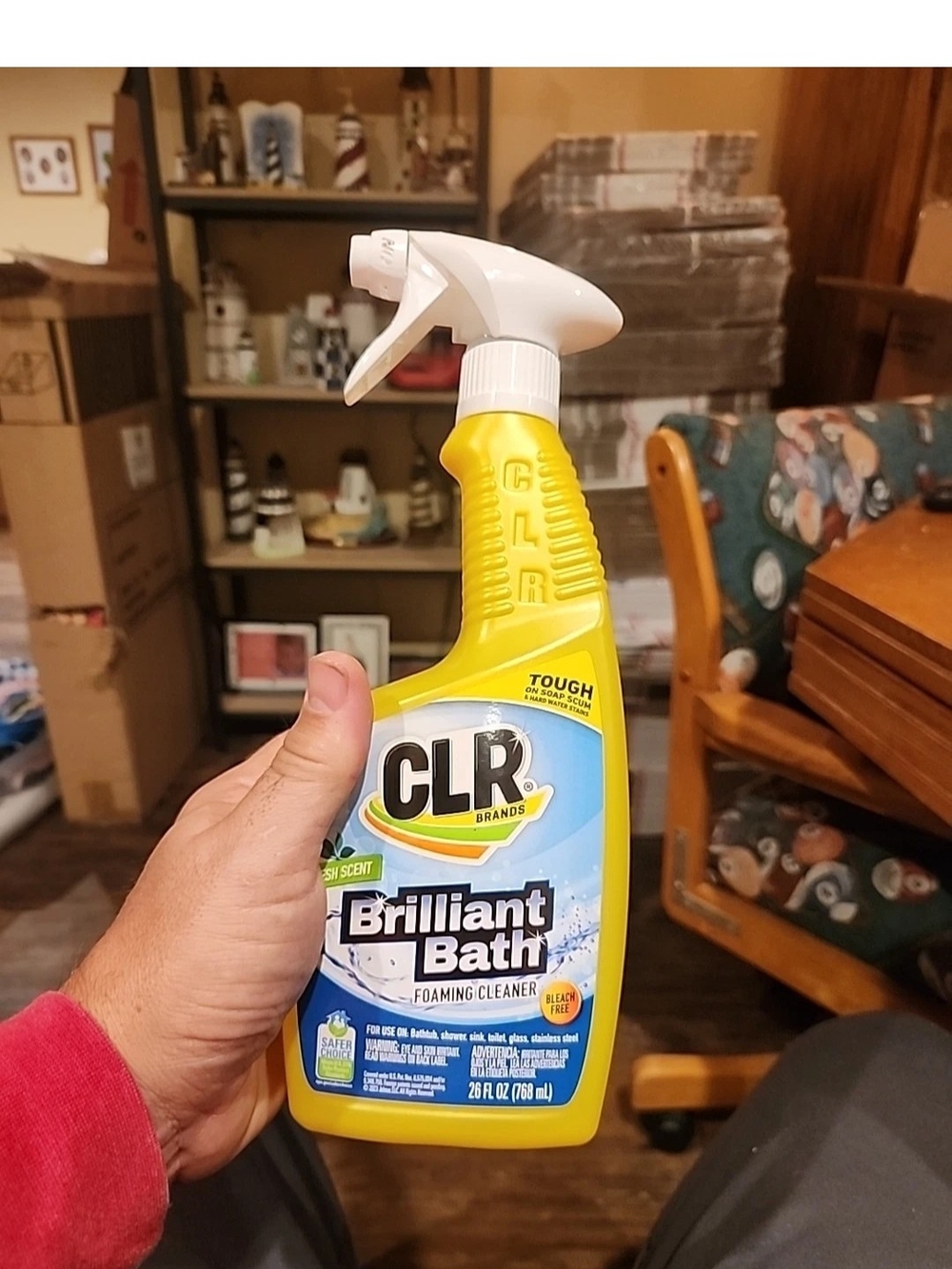 Brilliant Bath Foaming Cleaner - Yellow